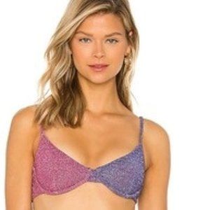 Beach Riot Camilla Bikini Top NWOT